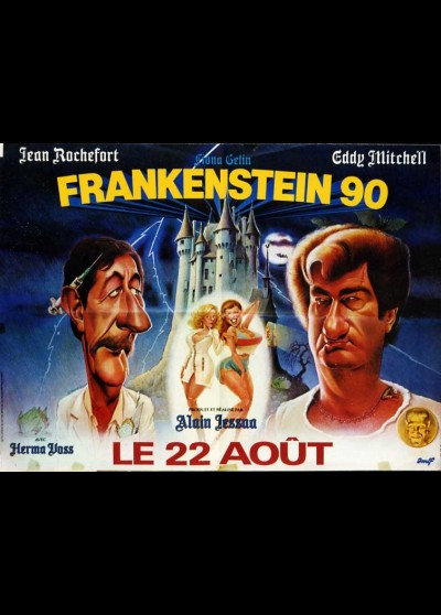 affiche du film FRANKENSTEIN 90