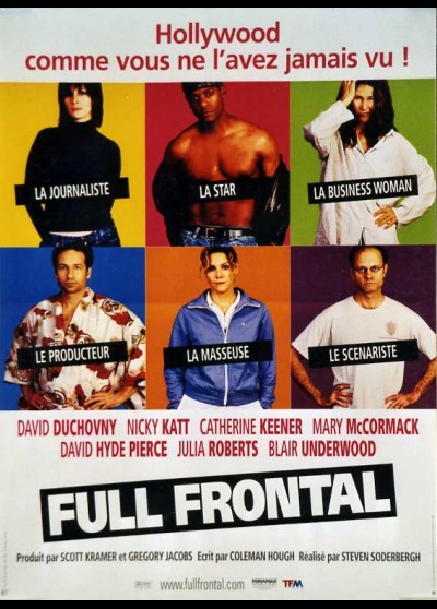 FULL FRONTAL movie poster