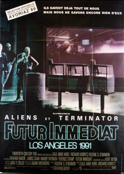 affiche du film FUTUR IMMEDIAT LOS ANGELES 1991