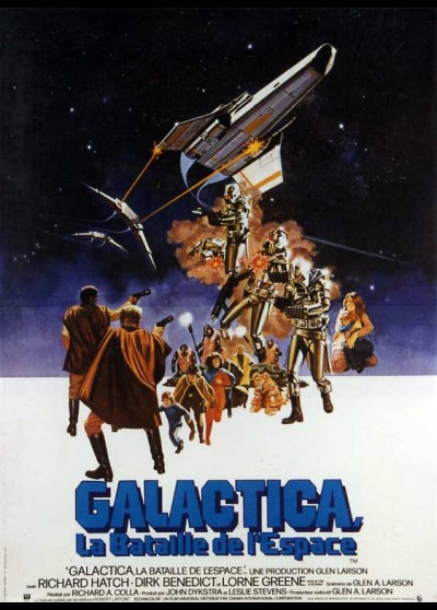 affiche du film GALACTICA LA BATAILLE DE L'ESPACE