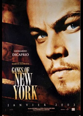GANGS OF NEW YORK movie poster