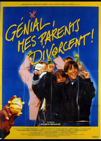 affiche du film GENIAL MES PARENTS DIVORCENT