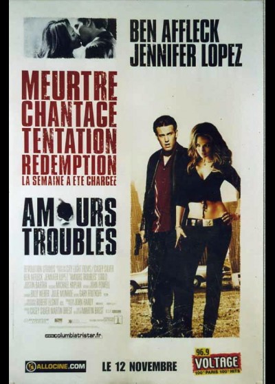 affiche du film AMOURS TROUBLES