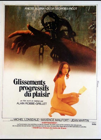 affiche du film GLISSEMENTS PROGRESSIFS DU PLAISIR