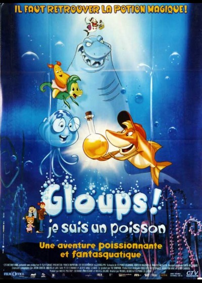 affiche du film GLOUPS JE SUIS UN POISSON