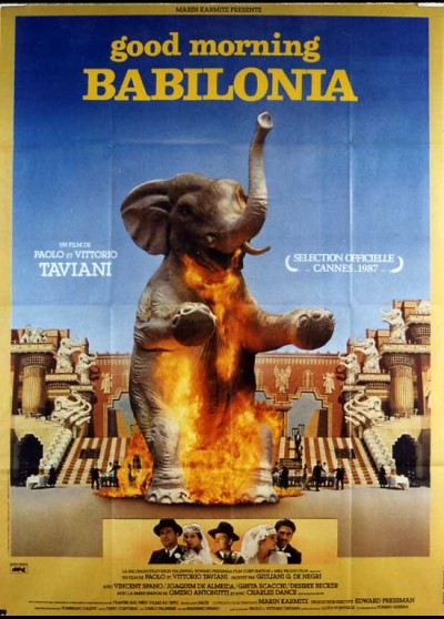 GOOD MORNING BABYLON movie poster