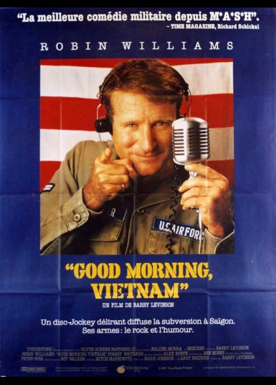 affiche du film GOOD MORNING VIETNAM