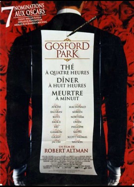 GOSFORD PARK movie poster