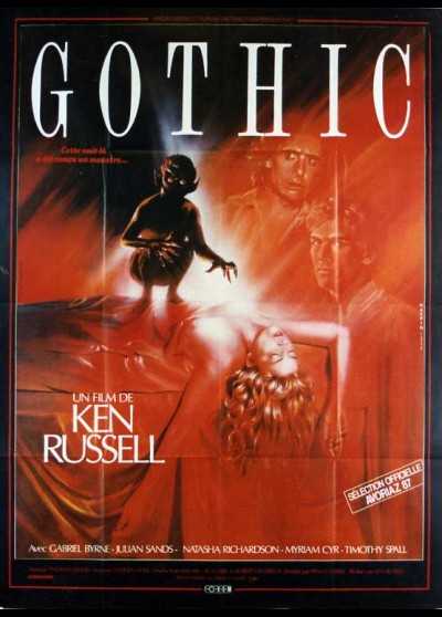 GOTHIC movie poster