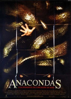 affiche du film ANACONDAS A LA POURSUITE DE L'ORCHIDEE DE SANG