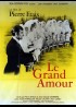 affiche du film GRAND AMOUR (LE)