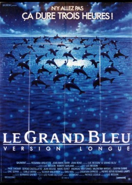 GRAND BLEU VERSION LONGUE (LE) movie poster