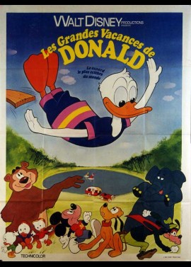 affiche du film GRANDES VACANCES DE DONALD (LES)