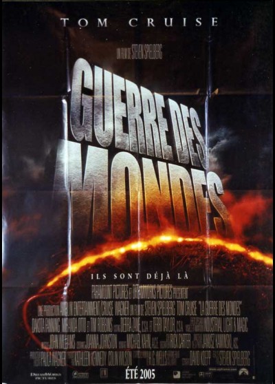 WAR OF THE WORLDS movie poster