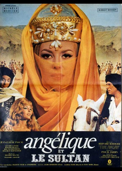 affiche du film ANGELIQUE ET LE SULTAN