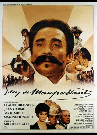 affiche du film GUY DE MAUPASSANT