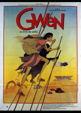 affiche du film GWEN LE LIVRE DE SABLE