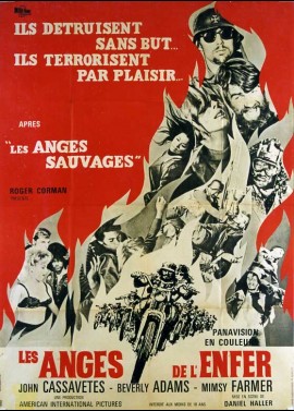 affiche du film ANGES DE L'ENFER (LES)