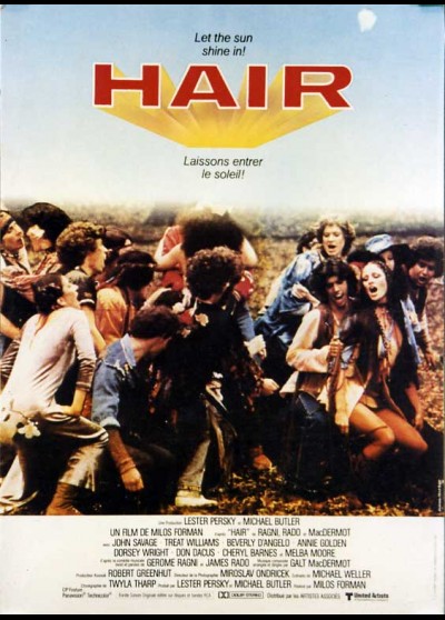affiche du film HAIR