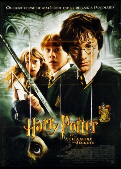 affiche du film HARRY POTTER ET LA CHAMBRE DES SECRETS