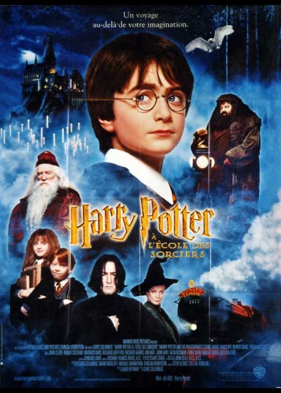 affiche du film HARRY POTTER A L'ECOLE DES SORCIERS