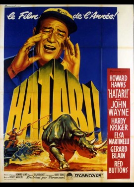 affiche du film HATARI