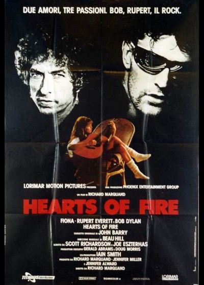 HEARTS OF FIRE movie poster