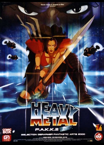 HEAVY METAL 2000 movie poster