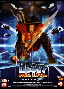 affiche du film HEAVY METAL F.A.K.K.2