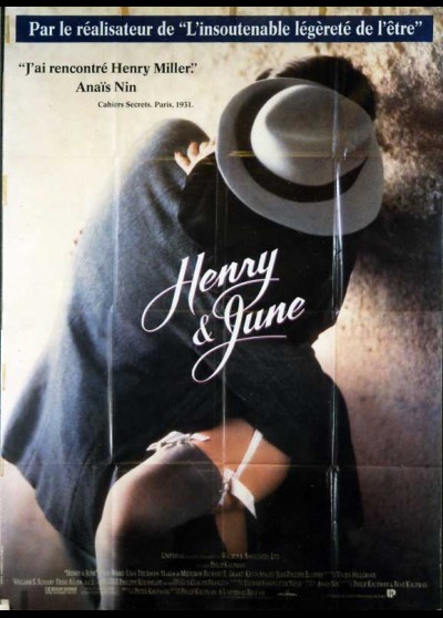 HENRY AND JUNE movie poster