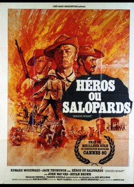 affiche du film HEROS OU SALOPARDS