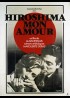 HIROSHIMA MON AMOUR movie poster