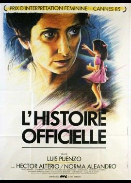 affiche du film HISTOIRE OFFICIELLE (L')