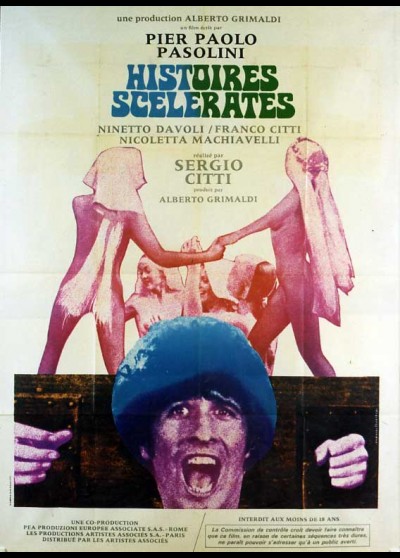 affiche du film HISTOIRES SCELERATES