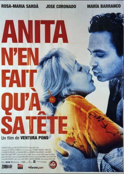 affiche du film ANITA N'EN FAIT QU'A SA TETE