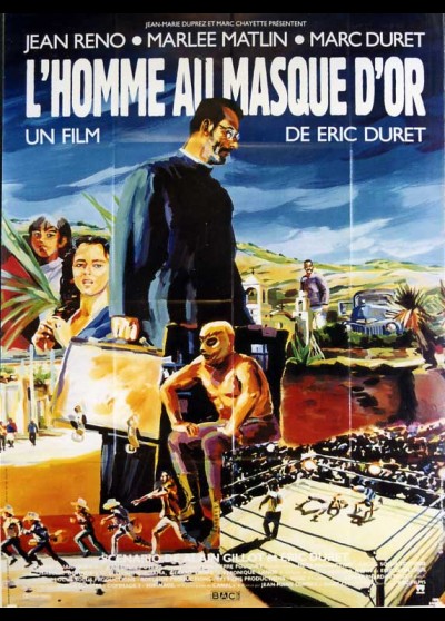 affiche du film HOMME AU MASQUE D'OR (L')