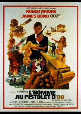 affiche du film HOMME AU PISTOLET D'OR (L')