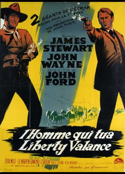 MAN WHO SHOT LIBERTY VALANCE (THE) movie poster