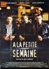 A LA PETITE SEMAINE movie poster