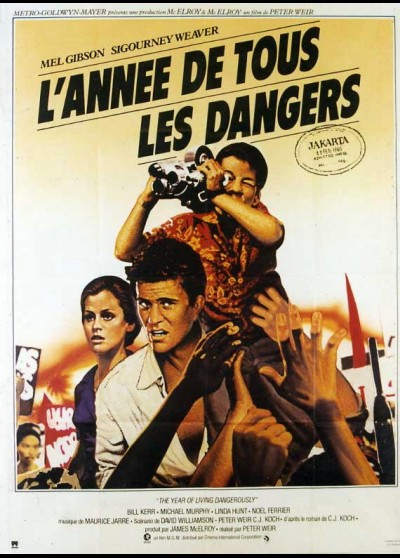 YEAR OF LIVING DANGEROUSLY (THE) movie poster