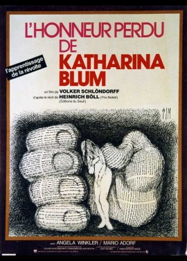 affiche du film HONNEUR PERDU DE KATHARINA BLUM (L')