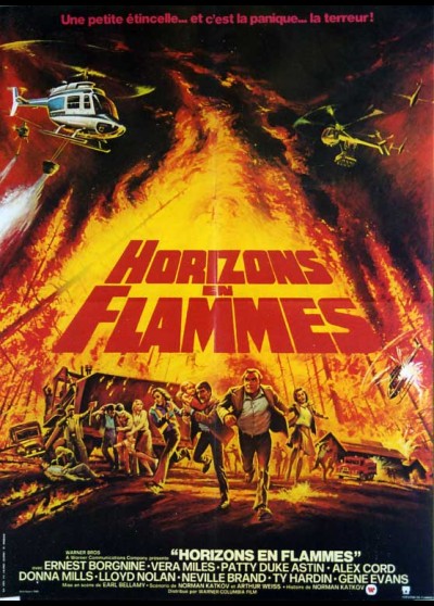 affiche du film HORIZONS EN FLAMMES
