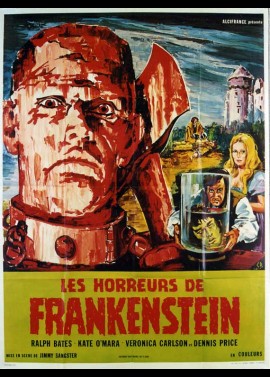 affiche du film HORREURS DE FRANKENSTEIN (LES)