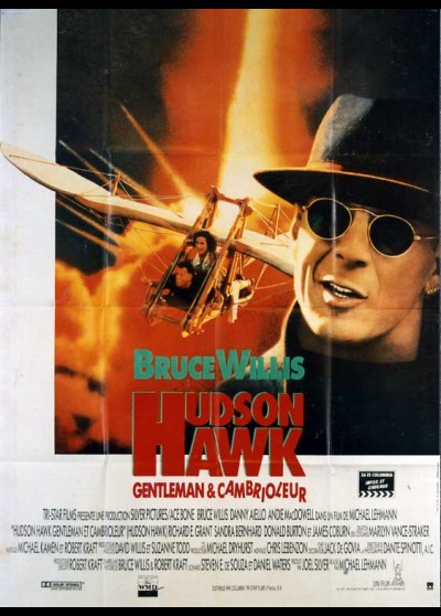 affiche du film HUDSON HAWK GENTLEMAN ET CAMBRIOLEUR