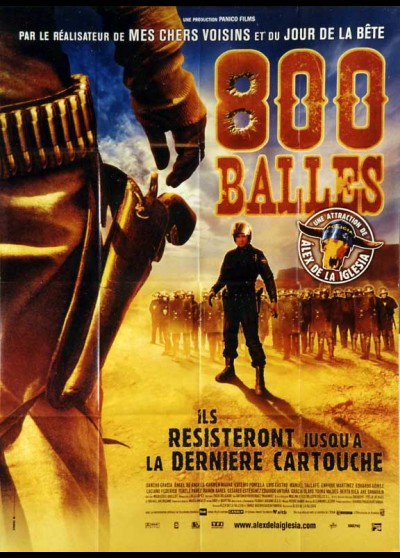 affiche du film HUIT CENT BALLES