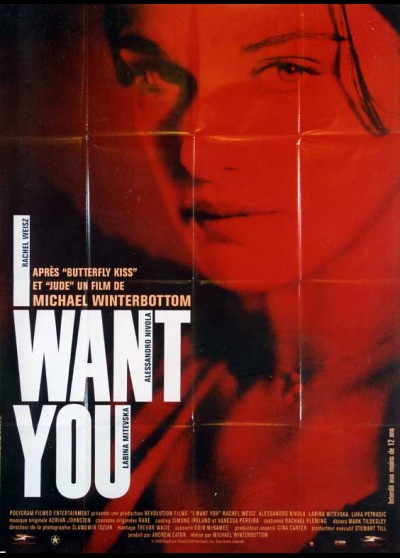 I WANT YOU movie poster