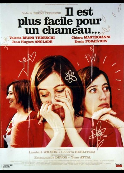 affiche du film IL EST PLUS FACILE POUR UN CHAMEAU