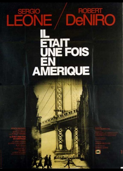 affiche du film IL ETAIT UNE FOIS EN AMERIQUE