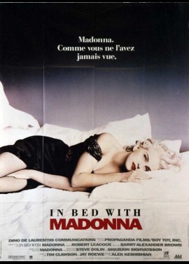 affiche du film IN BED WITH MADONNA