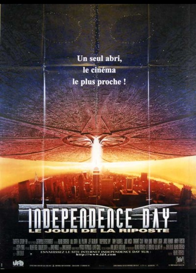 INDEPENDENCE DAY movie poster